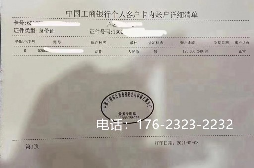 宁波亮资摆账-小贷公司验资-拉余额小票