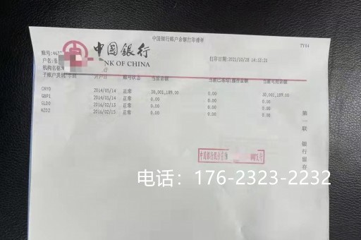 巢湖亮资摆账-信托增资-网银显账