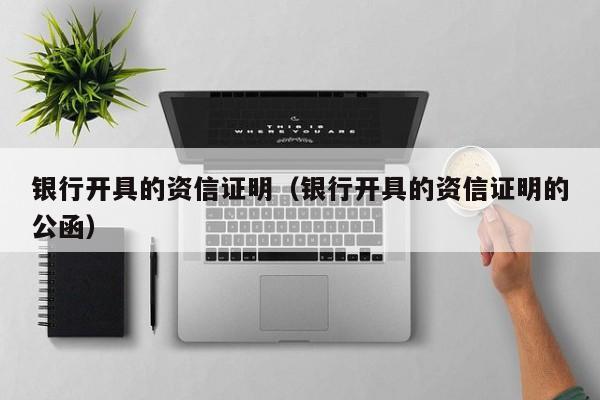 银行开具的资信证明（银行开具的资信证明的公函）