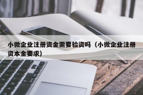 小微企业注册资金需要验资吗（小微企业注册资本金要求）