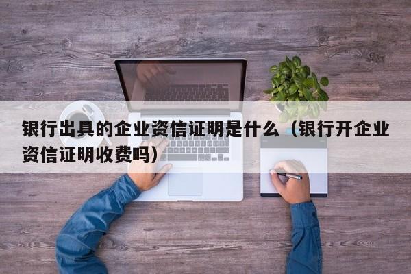 银行出具的企业资信证明是什么（银行开企业资信证明收费吗）