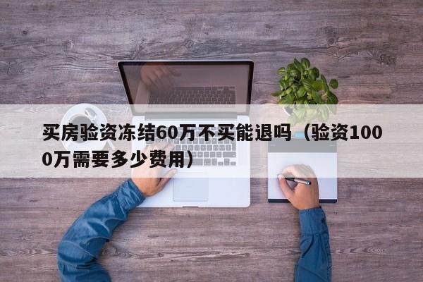 买房验资冻结60万不买能退吗（验资1000万需要多少费用）